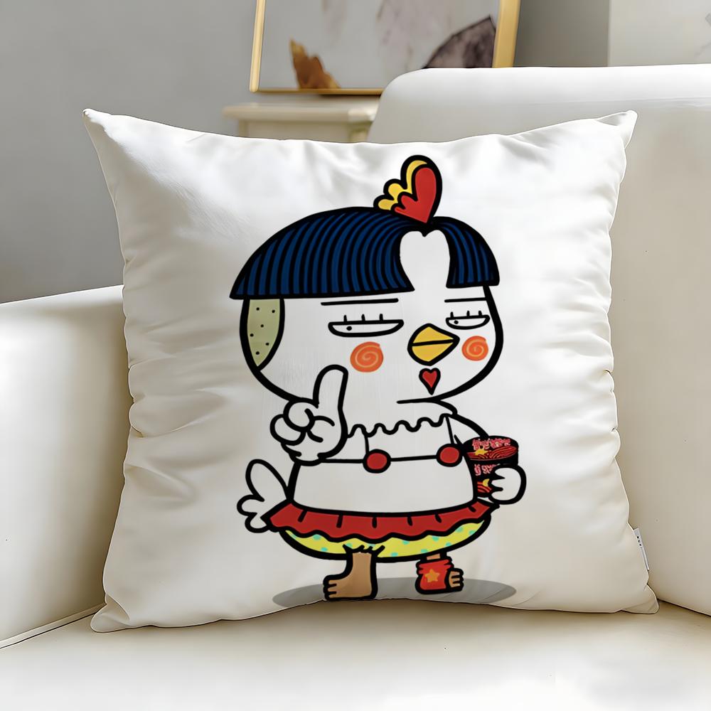 Popularna poduszka Samyang Buldak Ramen Poszewka Miękka i Łatwa do Prania Poszewka na Poduszkę – Wszechstronna na Kanapę, Łóżko, Podróż i do Biura