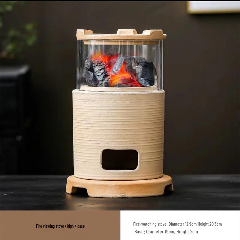 Portable Ceramic Tea Stove & Hand Warmer