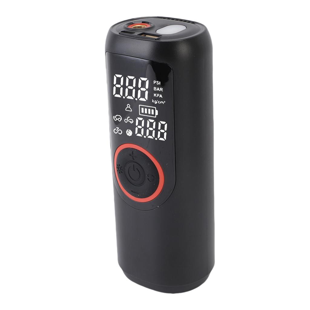 Tire Inflator Portable 150psi Wireless Pump with LED Fluorescent, Wireless Pump Car Tire Pump for Cars Motorcycles