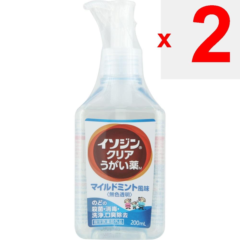 Shionogi Healthcare Isojin Clear M Mouthwash 200ml (Designated Quasi-Drug) Mouthwash [Quasi-drug] Cold Relief [Quasi-drug] Efficacy: Sterilization, Di