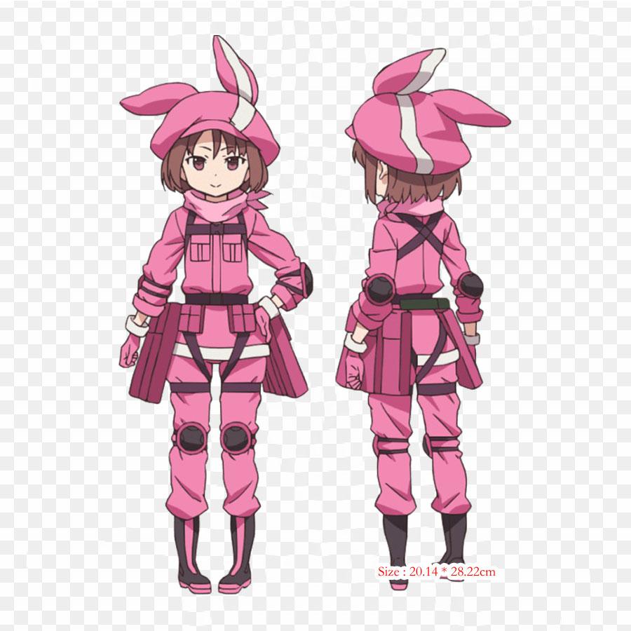 Sword Art Online Alo Kirito Kirito Asuna Iron On Patches For Clothing Applique Stickers On Clothes Heat-Sensitive Custom Patch