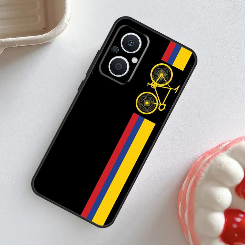 Colombia Flag Case For OPPO Reno 11 10 Pro 11F 8T 4Z 5Z 5 6 8 7 Lite OPPO Find X5 X6 Pro X2 X3 Lite Cover