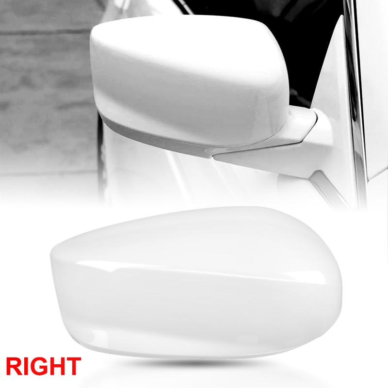 Black/White/Silver Side Mirror Covers Caps For Honda Accord 2008 2009 2010 2011 2012 US Model Door Wing Rearview Mirror Trim
