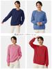 KEFITEVD Thick Cotton Warm and with a Fleece Perfect for Casual and Light Size L Women's Fleece-Lined Sweatshirt, Comfortable, Lining, Winter, Wear,