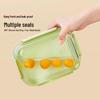 ZISIZ Glass Meal Prep Container with Compartments