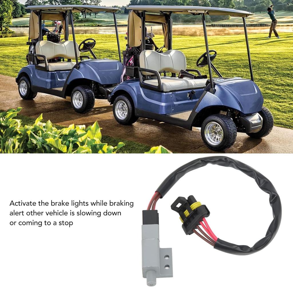 Brake Accelerator Pedal Switch Assembly Professional Switch Fit for RXV Gas & Electric 2008-Up OEM: 607605