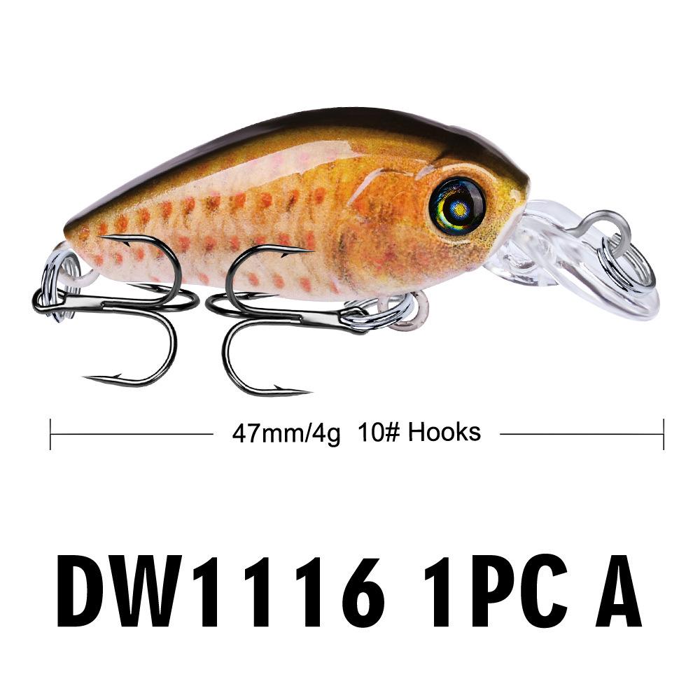 New 10 Color 4G Rock Bait 47mm Lure Bait Rock Little Fatty