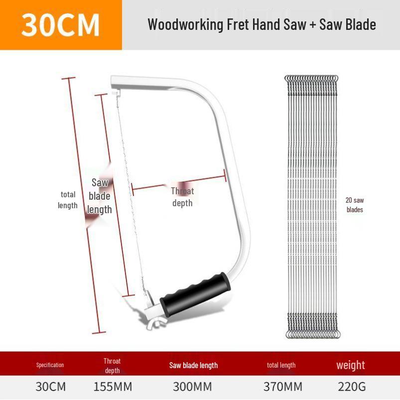 Multifunctional Woodworking Jigsaw & Universal Hand Saw