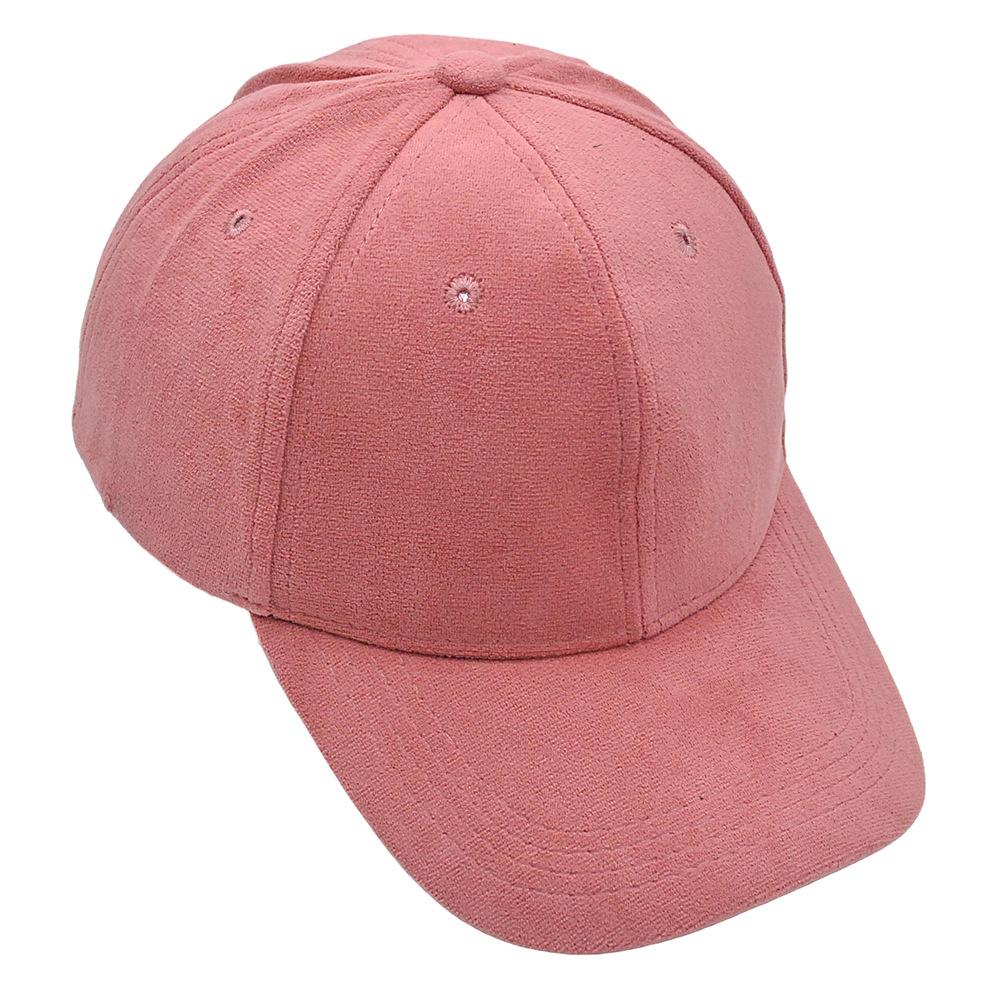 Suede Baseball Cap Snapback Adjustable Breathable Dad Hats For Women and Men Unisex Soft Faux Suede Casual Solid Color Sport Hat