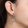 Detachable Snake Earrings: Hip Hop Halloween Dark Studs for Women