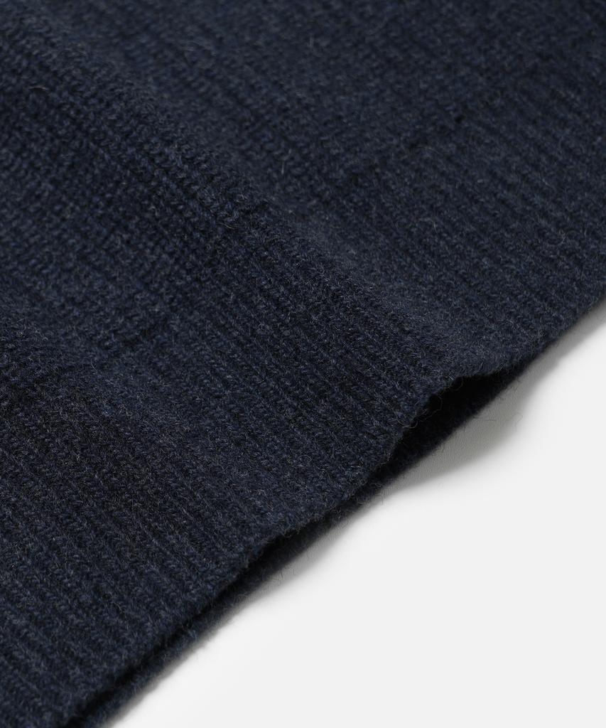 FRIZMWORKS Patch Round Pullover Knit _ Navy