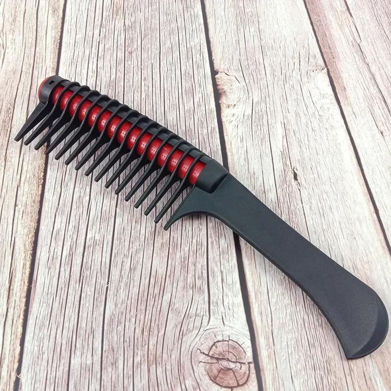 Professional Detangling Roller Comb Hair Dyeing Comb Tool Hairdressing Hair Coloring Brush Hair Dye Brush Barber Salon Comb