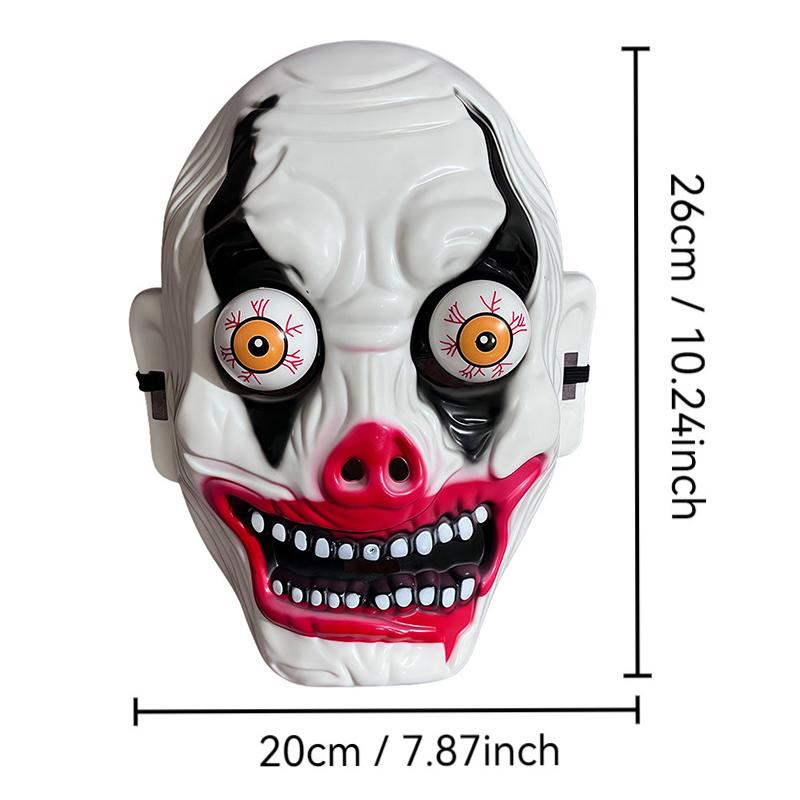 Halloween Horror Mask Funny Cosplay Roleplay Mask Demon Terror Carnival Party Costume Props