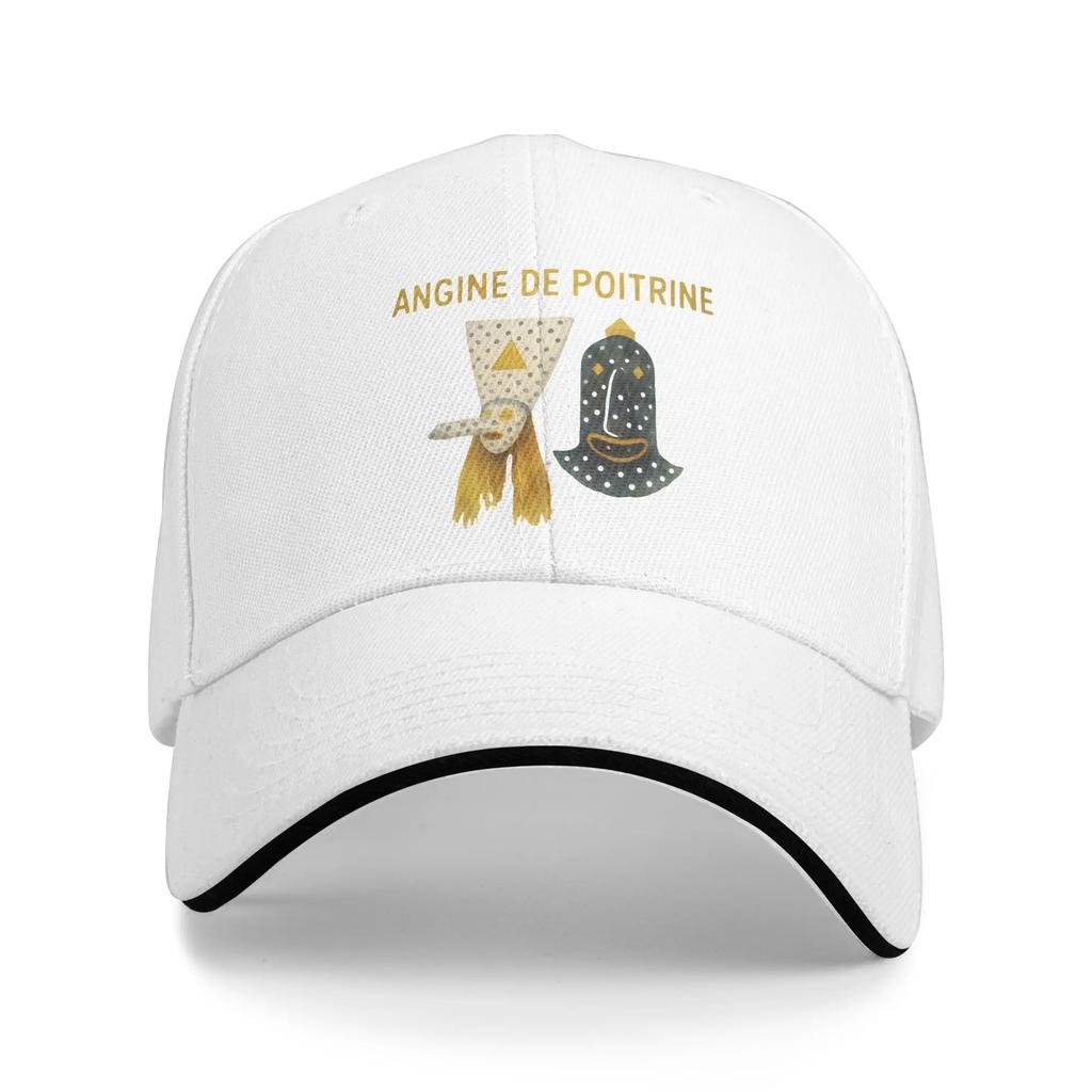 Meatl Rock Band Angine De Poitrine Baseball Caps Fashion Sandwich Hats Unisex Adjustable Dad Hat Sport