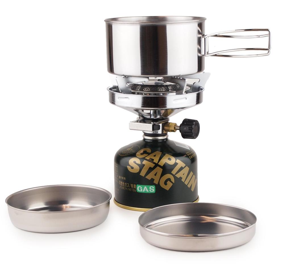 Captain Stag Camping Geschirr 3-teiliges Set M-7519