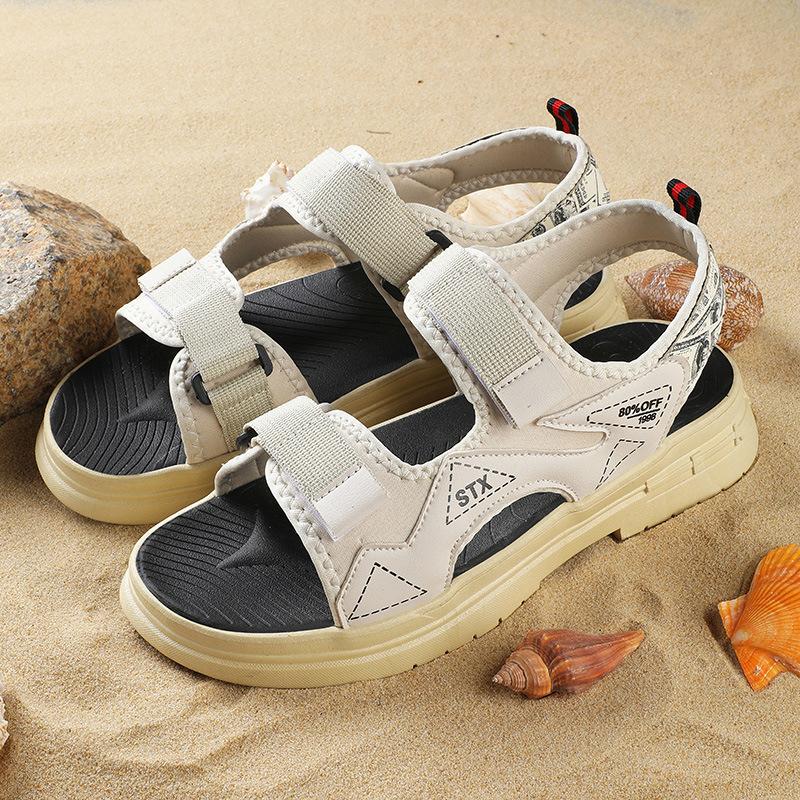 Sandals Men's Summer Teen Versatile Casual Sandals Driving Platform Outdoor Sports Leisure Vietnam Beach Slippers