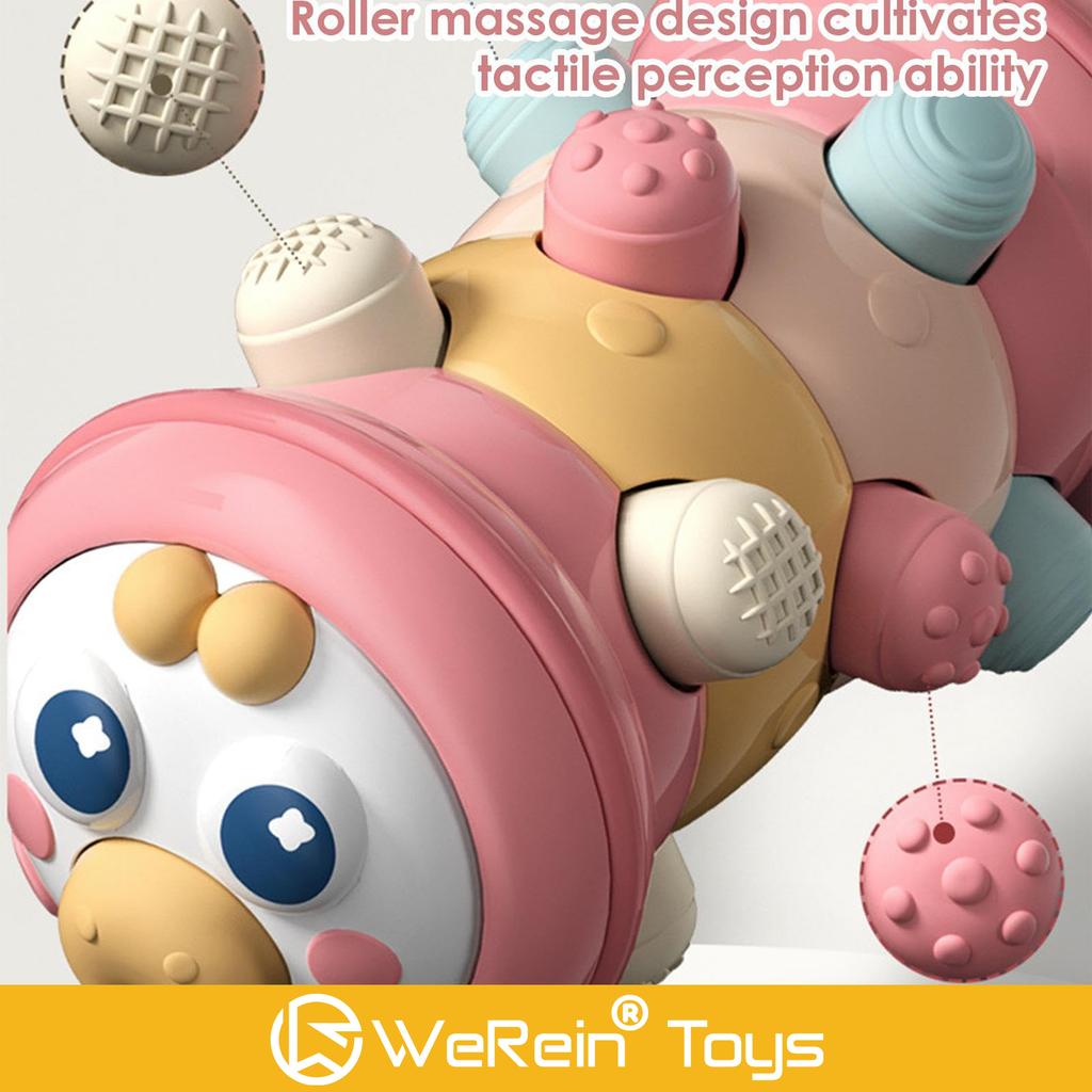 Learning Educational Rolling Caterpillar Toys Playsets Busy Bug Early Learning Plaything for Kids Intelligence Development