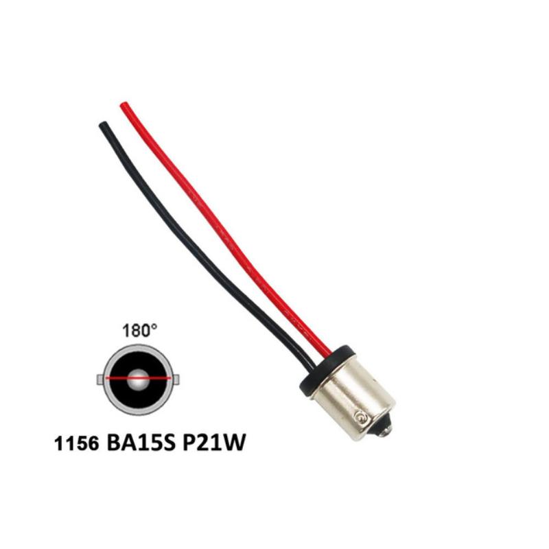 Auto Lamp Socket 2Pcs Set, Compatible with 1156 1157 LED Turn Signal Bulbs