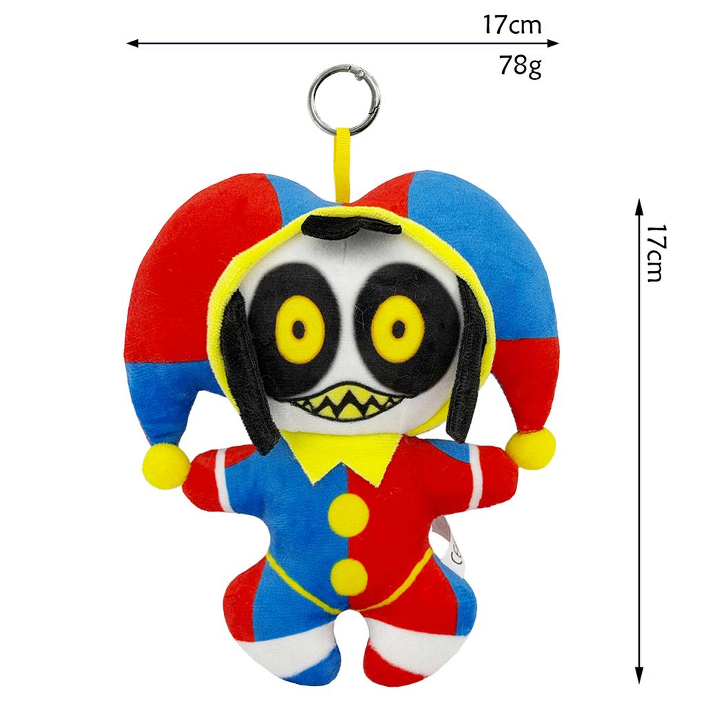 Amazing Digital Circus Plush Toy Clown Queen Animation Character Soft Stuffed Doll Kids Gift 20cm