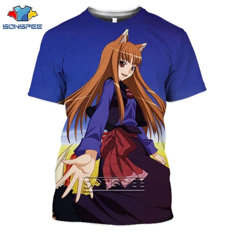 Buy Japan Cartoon Funny Girl Loli Tshirt Anime Spice And Wolf Holo T -Shirt 3d Print Summer Fashion Street Otaku Round Neck Tee Tops at affordable prices — free shipping, real reviews Buy Japan Cartoon Funny Girl Loli Tshirt Anime Spice And Wolf Holo T -Shirt 3d Print Summer Fashion Street Otaku Round Neck Tee Tops at affordable prices — free shipping, real reviews