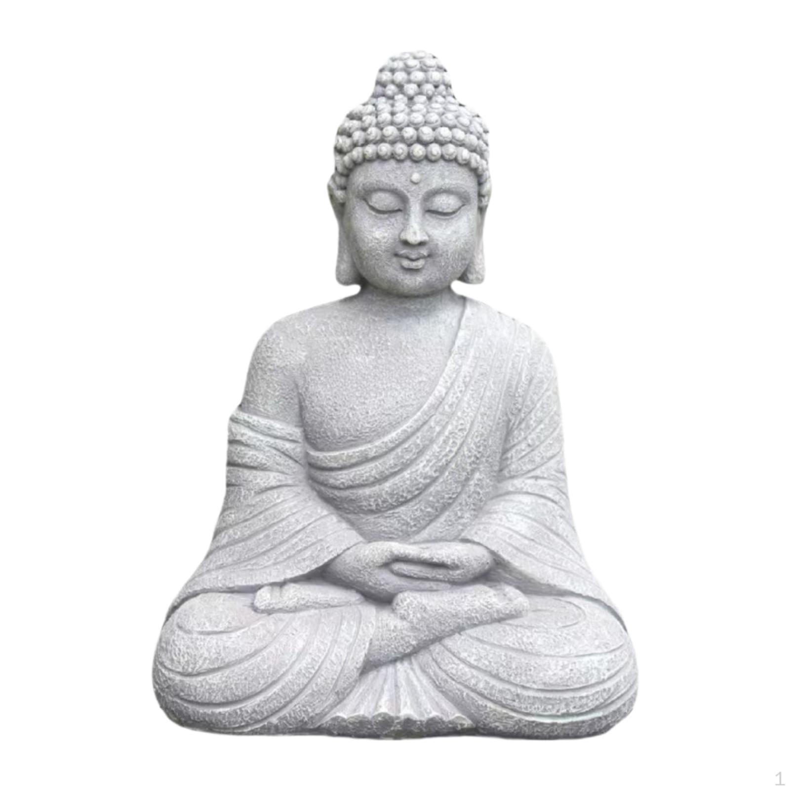 

Статуя Будды для дома Фигурка Украшение Настольная Гостиная Офис Палуба Сад Декоративный Двор
