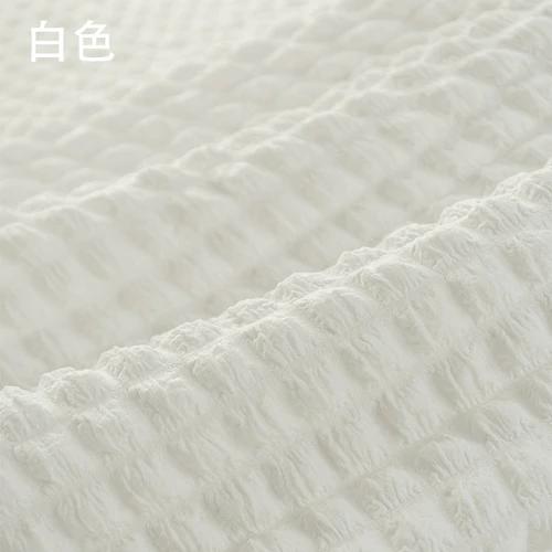 0.5m/1m/2m Soft Elastic Bubble Plaid Fabric Waffle Cloth for Sewing Sofa Cushion Cover Bag Dress Bedding DIY Clothing Fabric