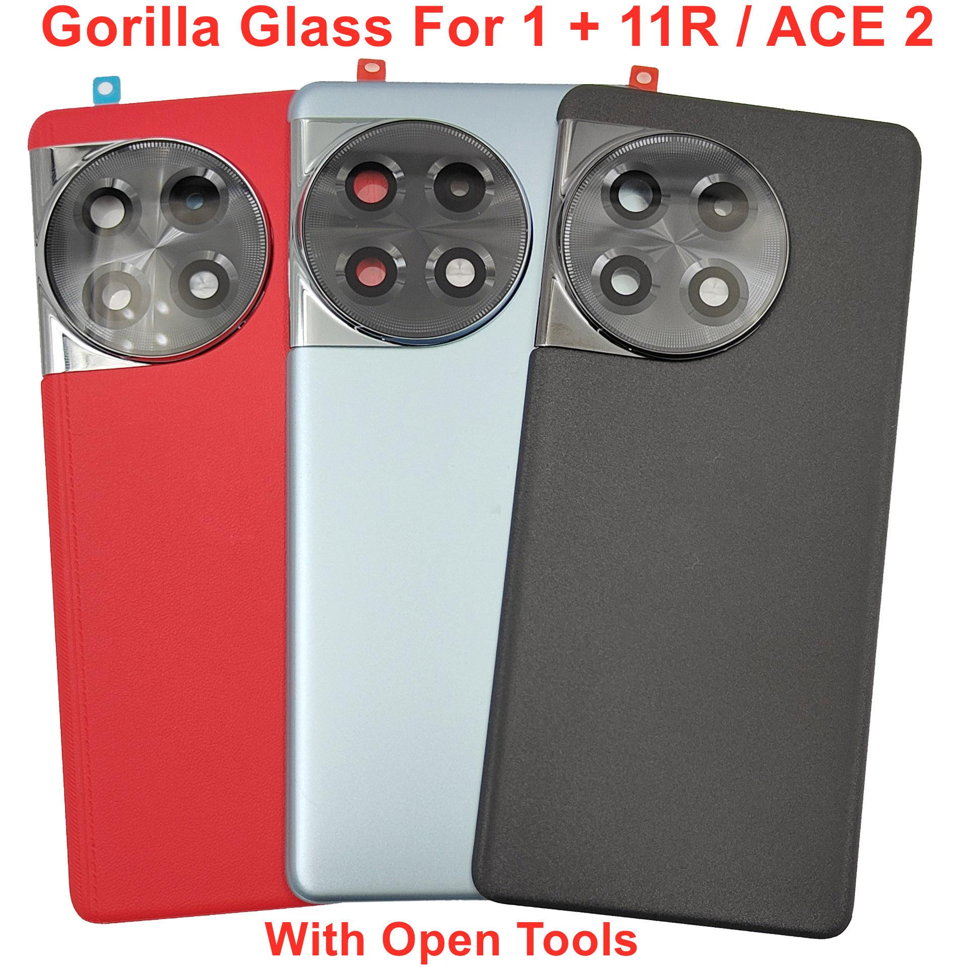 

For OnePlus 11R / Ace 2 Original Battery Cover Solid Back Door Lid Rear Housing Panel With Camera Lens