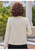 New Spring 2026 French Style Lightweight Outerwear for Middle-Aged and Elderly Women