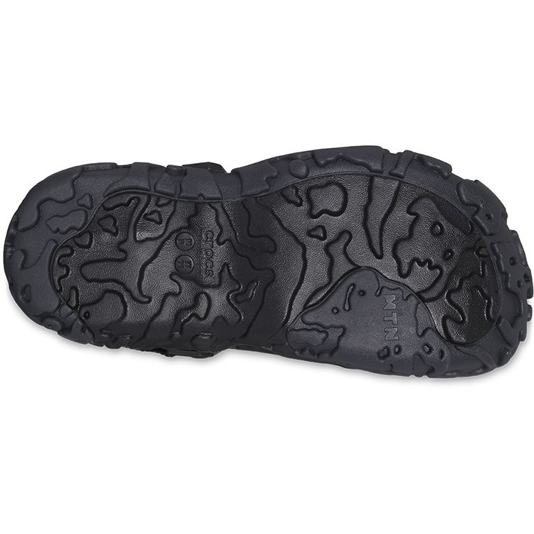 Crocs Unisex All-Terrain Black EVA Lightweight Non Slip Breathable Sports Sandals 208391-060