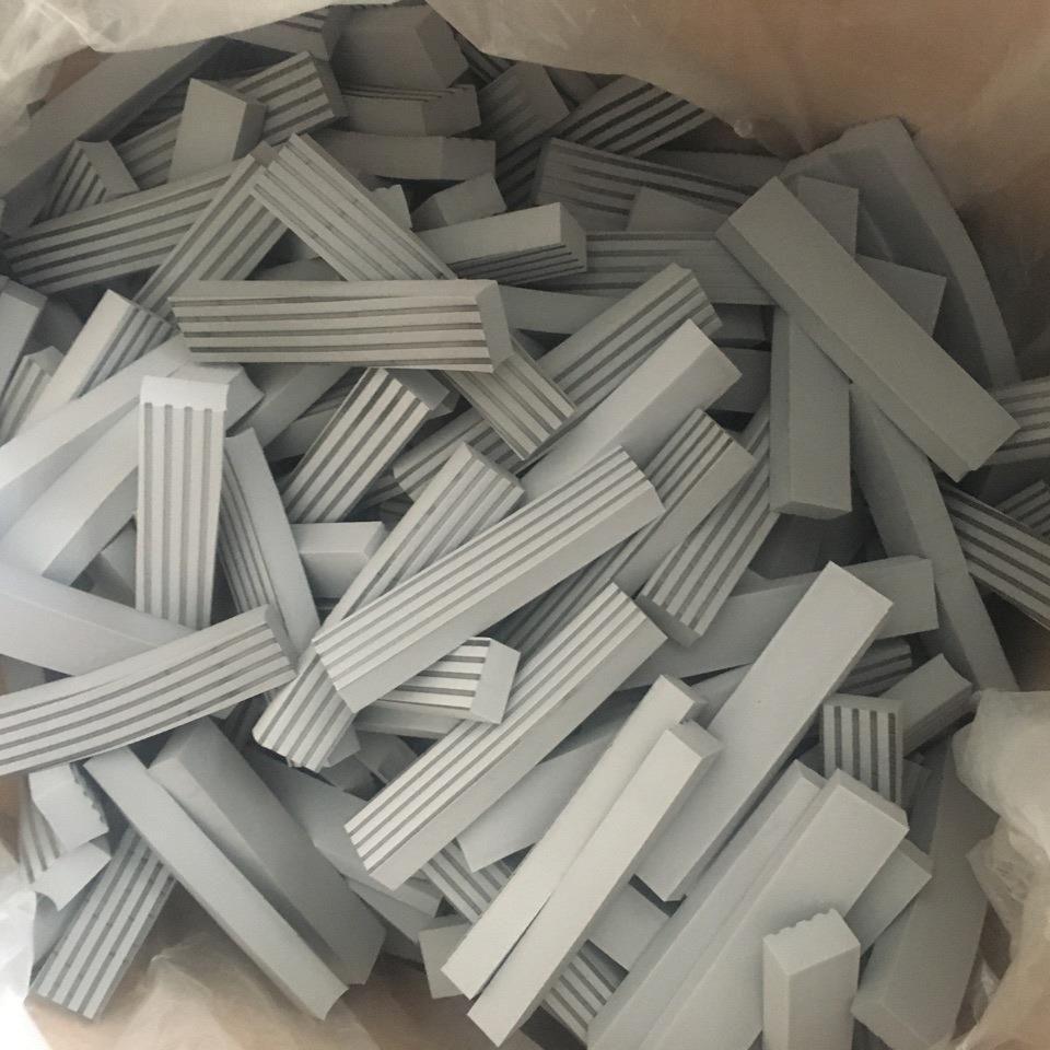 Gray Striped Mini PVA Mop Head Sponge