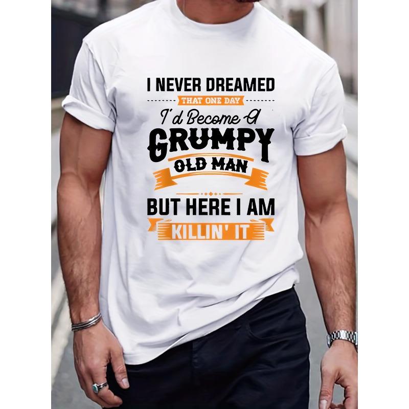 

Европейские размеры Мужская футболка с принтом букв, Повседневная футболка с круглым вырезом, Весна и Лето S белый