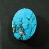 A++ 31.85 Ct Natural USA Turquoise Oval Cut Cabochon Loose Gemstone CERTIFIED
