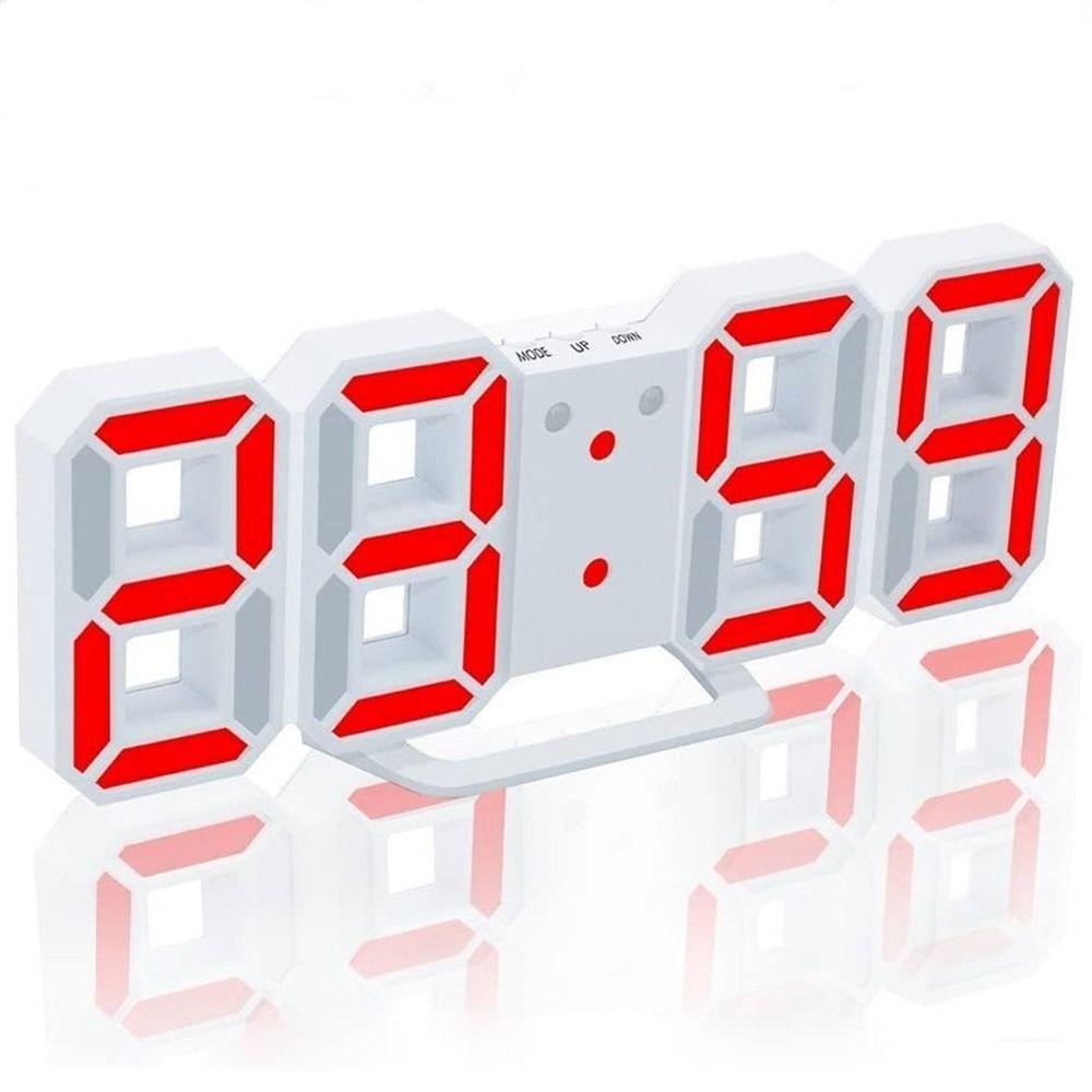 

Portable Night Light Desk Digital Clock LED Alarm Clock Alarm Clocks Red