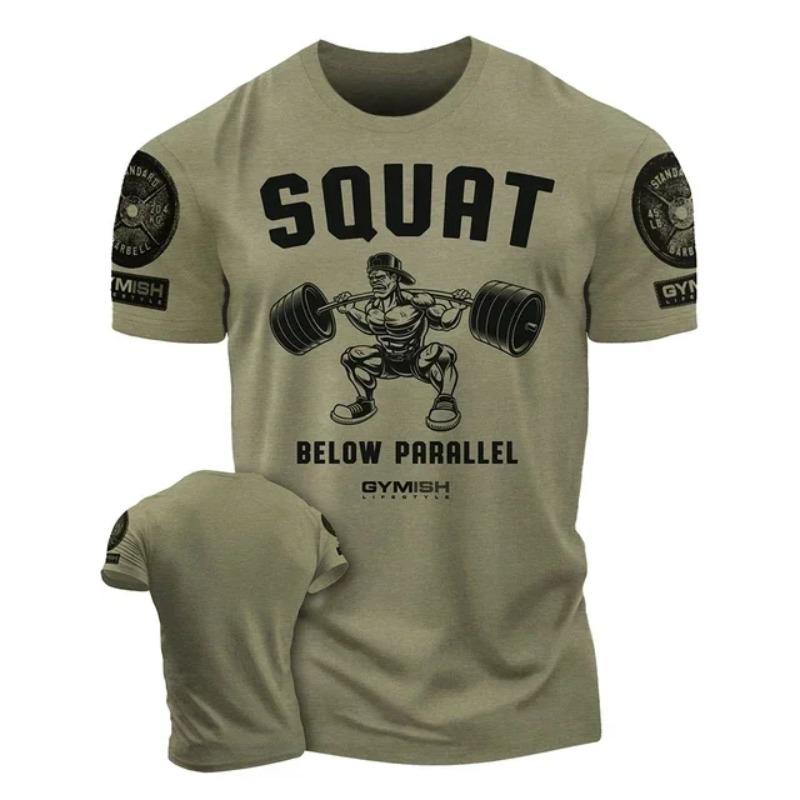 

New Power Workoout pattern 3D Printing Gym T-Shirt Casual Simplicity motion Men s Short Sleeves Top Muscle Man Tough Guy Tshirt 2XS