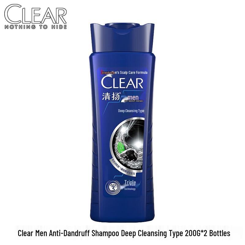 

Clear Deep Cleanse Anti-Dandruff Shampoo Twin Pack