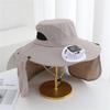 Rechargeable Sun Hat With 3 Speed Fan Sun Protection For Men Women Fishing Gardening Wide Brims Foldable Outdoor Caps