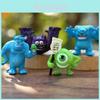 Monsters University Pvc Collectible Figurine For Desktop Display And Diy Scenes Special Characters Included
