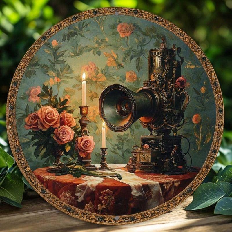 Wall Metal Decorative Paintings for Kitchen Farm Cafe Interior