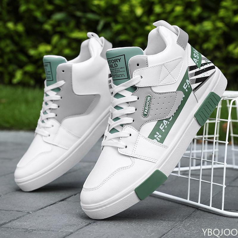 Frühling Herbst Neue Modische Vielseitige High-Top-Sneaker minimalistisch Bequeme Board-Schuhe Lässige Sportschuhe