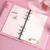 Notebook Refill Grid Pages 80 Sheets Loose Leaf A6 Notebook Inner Pages Sakura And Cat Binder