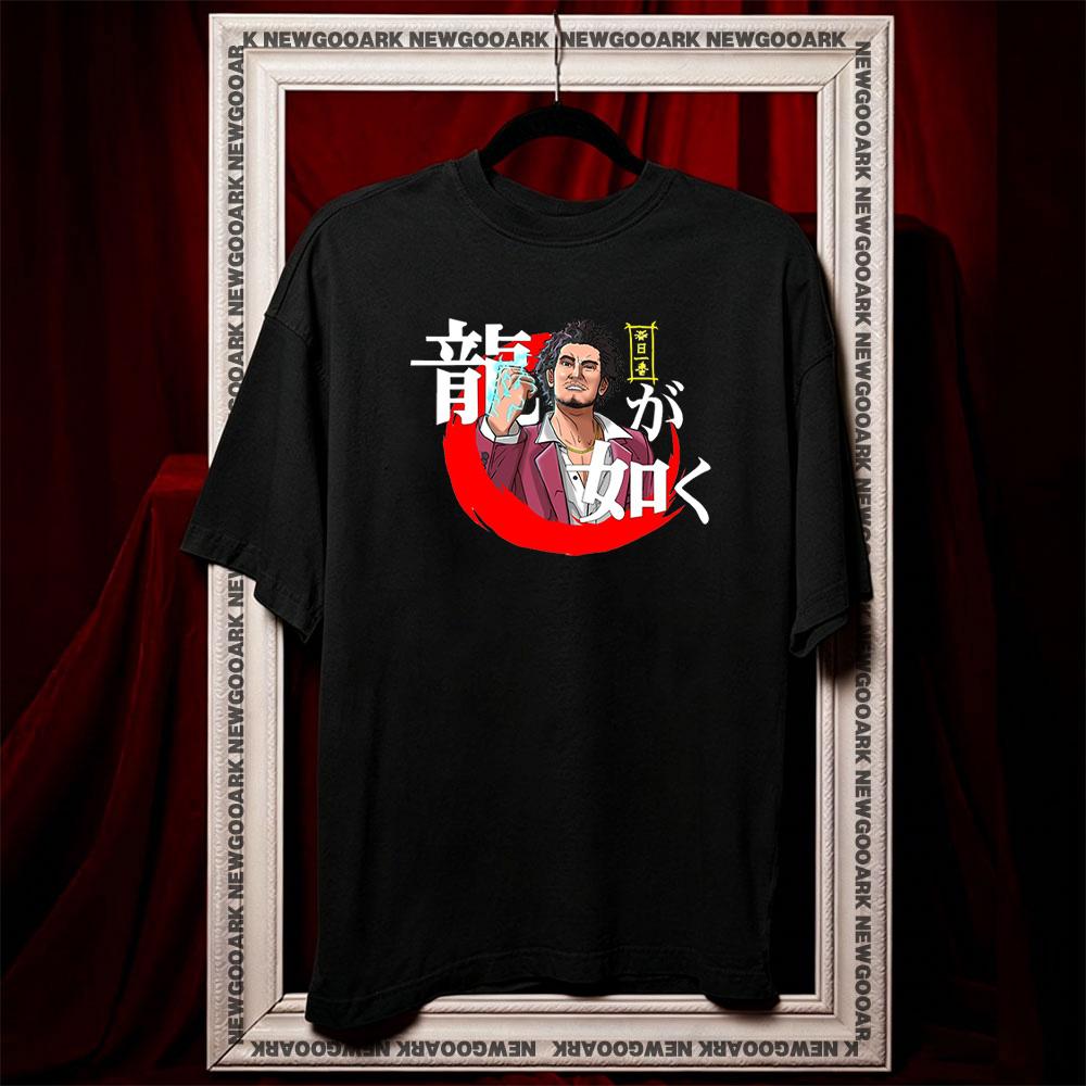 Yakuza Like A Dragon Japanese Tshirt Women Unisex Summer Cotton Graphic T Shirts Adult Streetwear Tops Tee Oneck