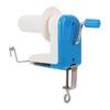 Yarn Ball Winder Blue Fast Hand Operated Lightweight Compact Detachable Design Plastic Wool Winder