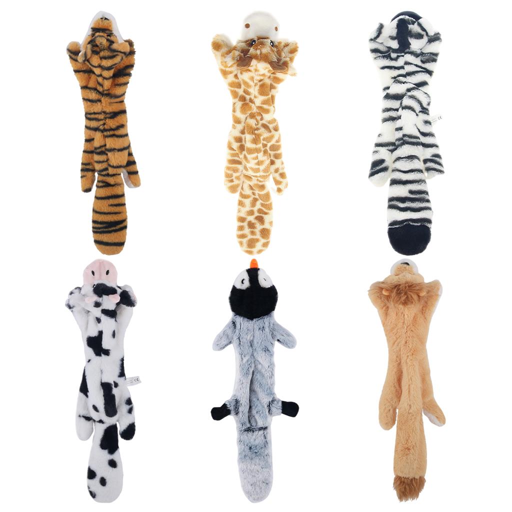Durable Small Medium Large Dogs Squeakers Toy Squeak Squeaky Plush Interactive