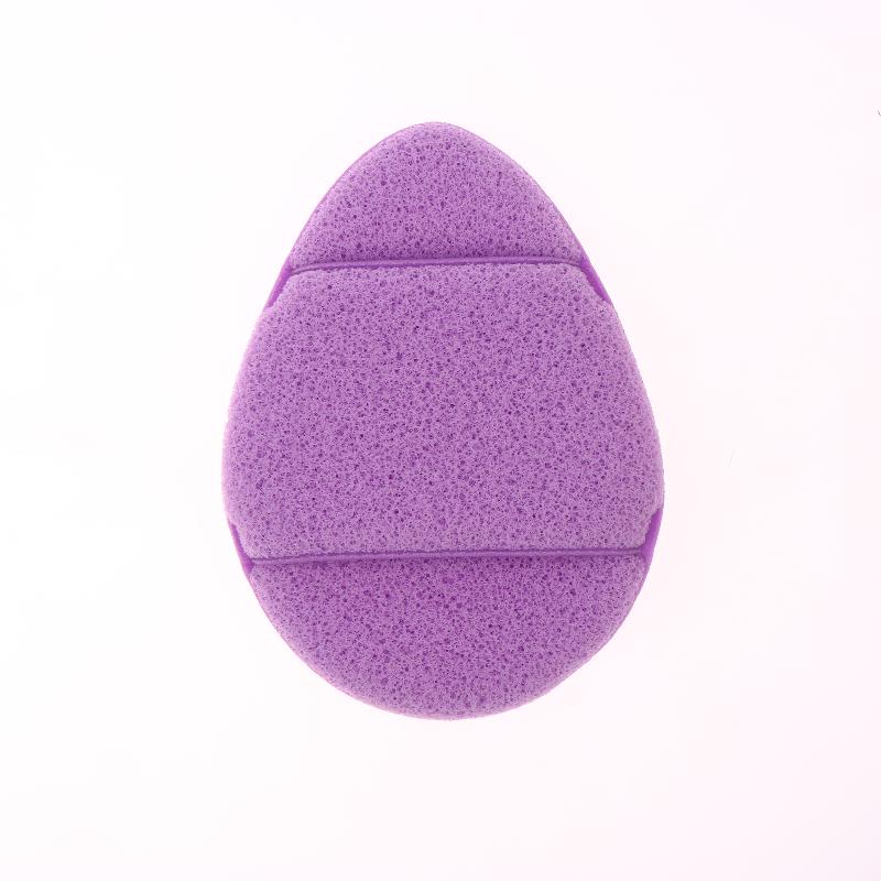 

1Pcs Reusable Soft Facial Wash Puffs Face Cleaning Sponge Pad for Deep Blackhead Removal SPA Massage Makeup Remover Tool фиолетовый