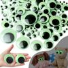 6PCS Self Adhesive Black White Googly Eyes Large Googly Eyeballs  for Halloween  Decoration