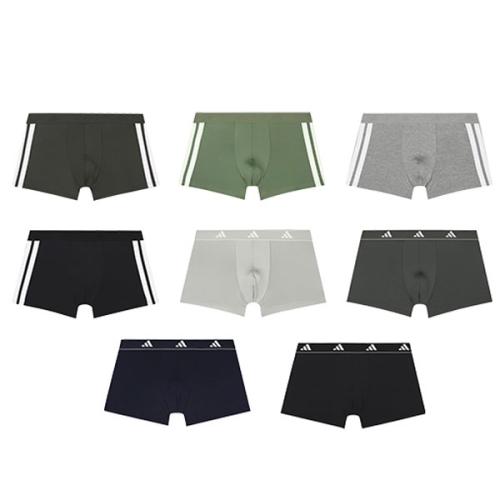 

[Adidas] Men s AEROREADY 3-Bar Trunks [8-Pack] AOMYDEO21/00 [Shipped from Korea] 100% Authentic 95