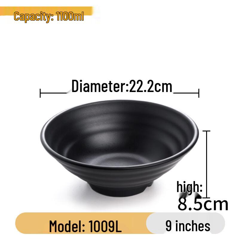 Melamine Japanese Ramen Bowl