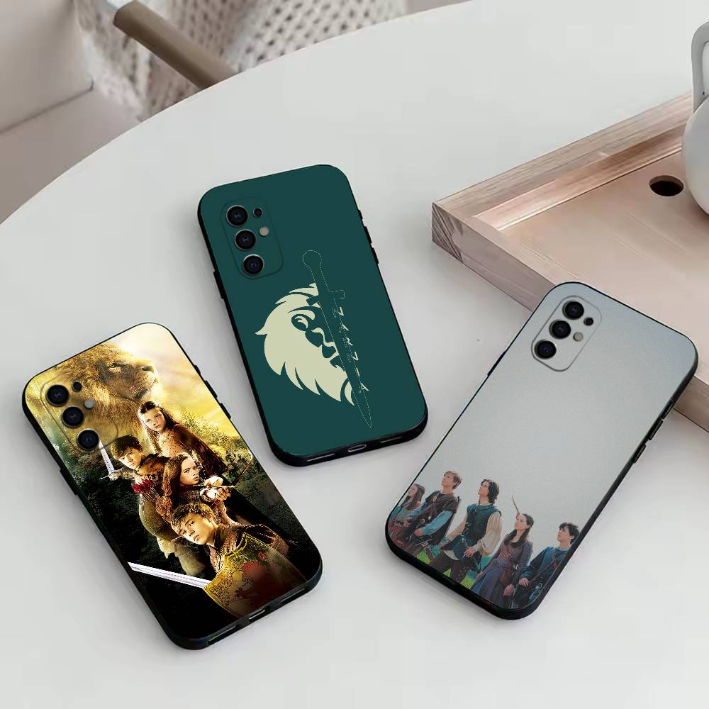 The Chronicles of N-Narnia Phone Case Black Silicone Soft For Samsung S25,S24,S21,S22,S23,S30,Ultra,S20,Plus,Fe,Lite