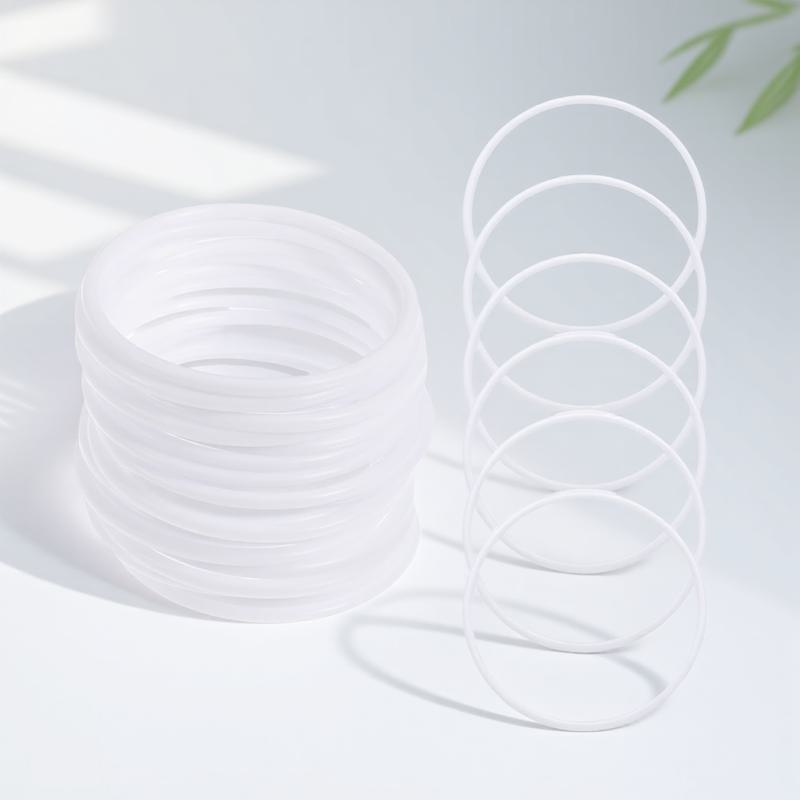 30Pcs White 6Cm Plastic Dreamcatcher Rings DIY Craft Kit for Handmade Wall Art Mandalas Home Decor Dreamcatcher Circle