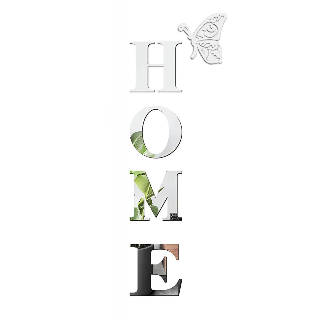 Exclusive DIY Butterfly Acrylic Mirror Wall Sticker for Home Decor